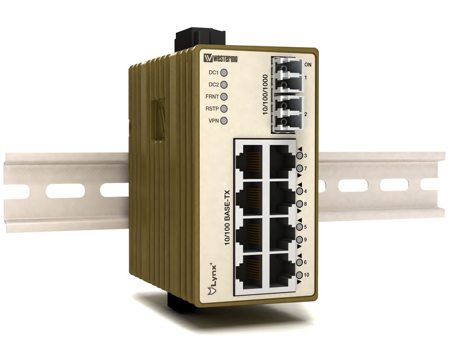 Lynx +: Kompakt ethernet switch med router funktioner | Industri og Teknik